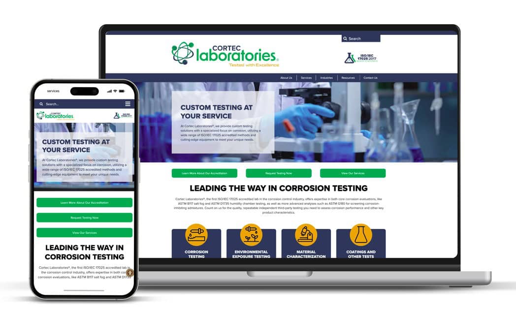 Cortec Lab Website - Cortec Labs