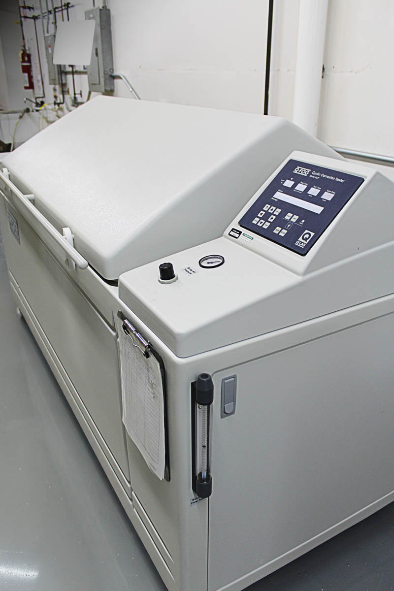 Q-Fog Equipment For Testing In Cortec Laboratories®